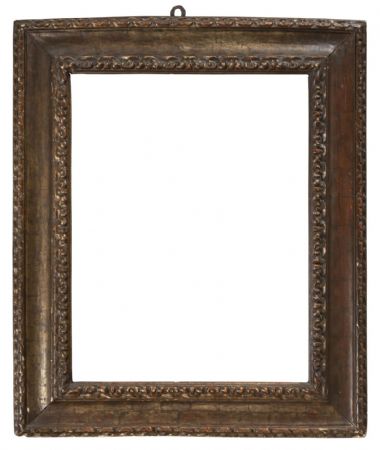 Emilian frame, 17th century, silvered