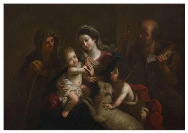 Sacra Famiglia con Santa Elisabetta e San Giovannino