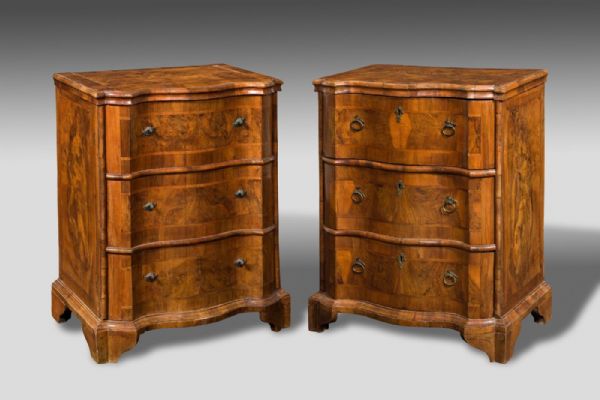 Pair of small cabinets, Veneto 18th century