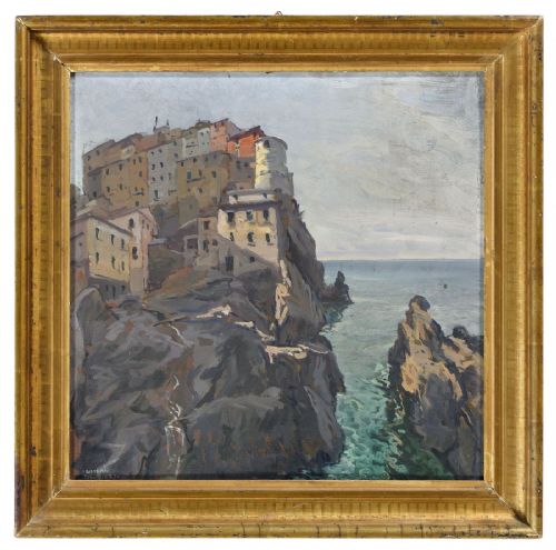 Vista del pueblo de Manarola