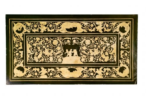 Scagliola tabletop from Carpi, 17th century, Simone Setti (1615 - 1680)