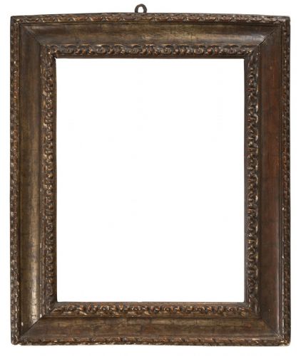 Emilian frame, 17th century, silvered