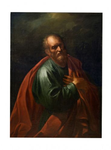 Pier Francesco Gianoli (Campertogno, 1624- Milan, 1692) "Figure of a Saint"
    