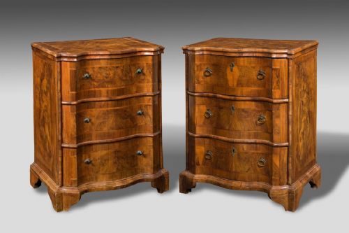 Pair of small cabinets, Veneto 18th century