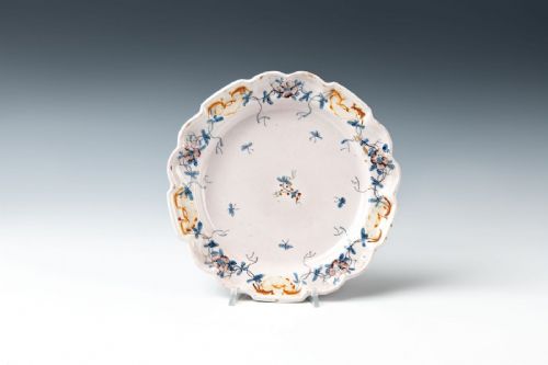 Sassuolo majolica plate, Dallari manufacture, Pietro Lei