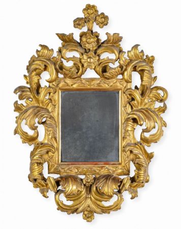 Elegante specchiera, Bologna sec. XVII